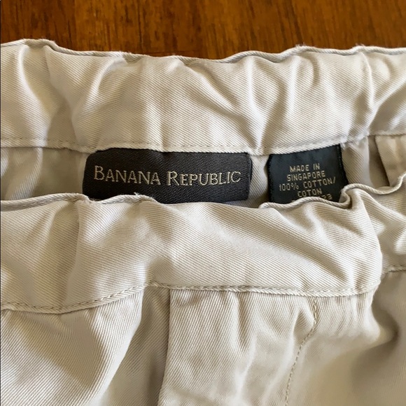 Banana Republic drawstring khakis - Picture 3 of 5